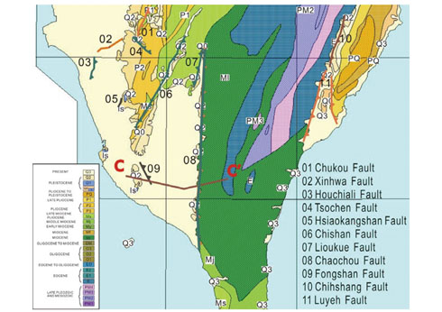 Taiwan: High-resolution seabed geophysical survey research